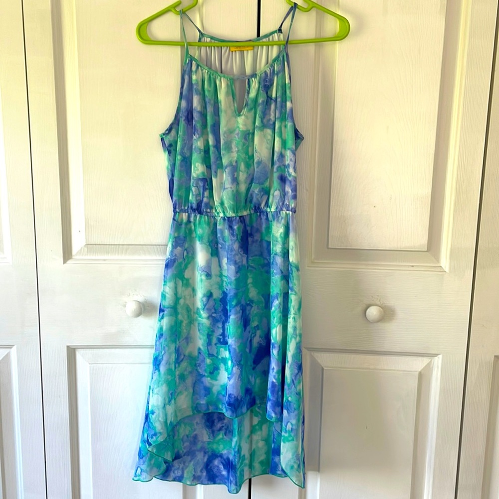 Blue party dress